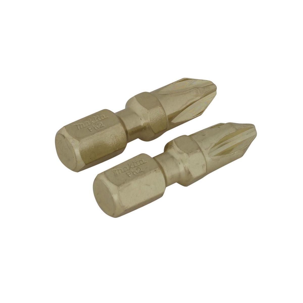 MAKITA - Bit PH2 x 25 mm Impact Gold x 2 unid.