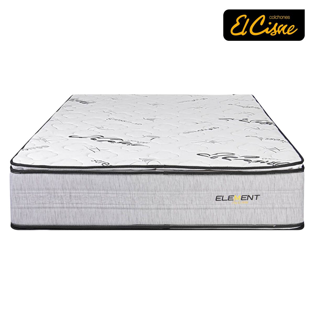 EL CISNE - Colchón El Cisne Element King + 3 Almohadas + Protector