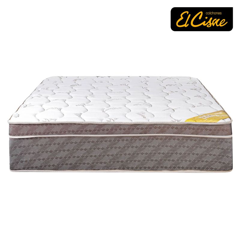 EL CISNE - Colchón El Cisne Kayseri 1.5 Plazas + Almohada + Protector