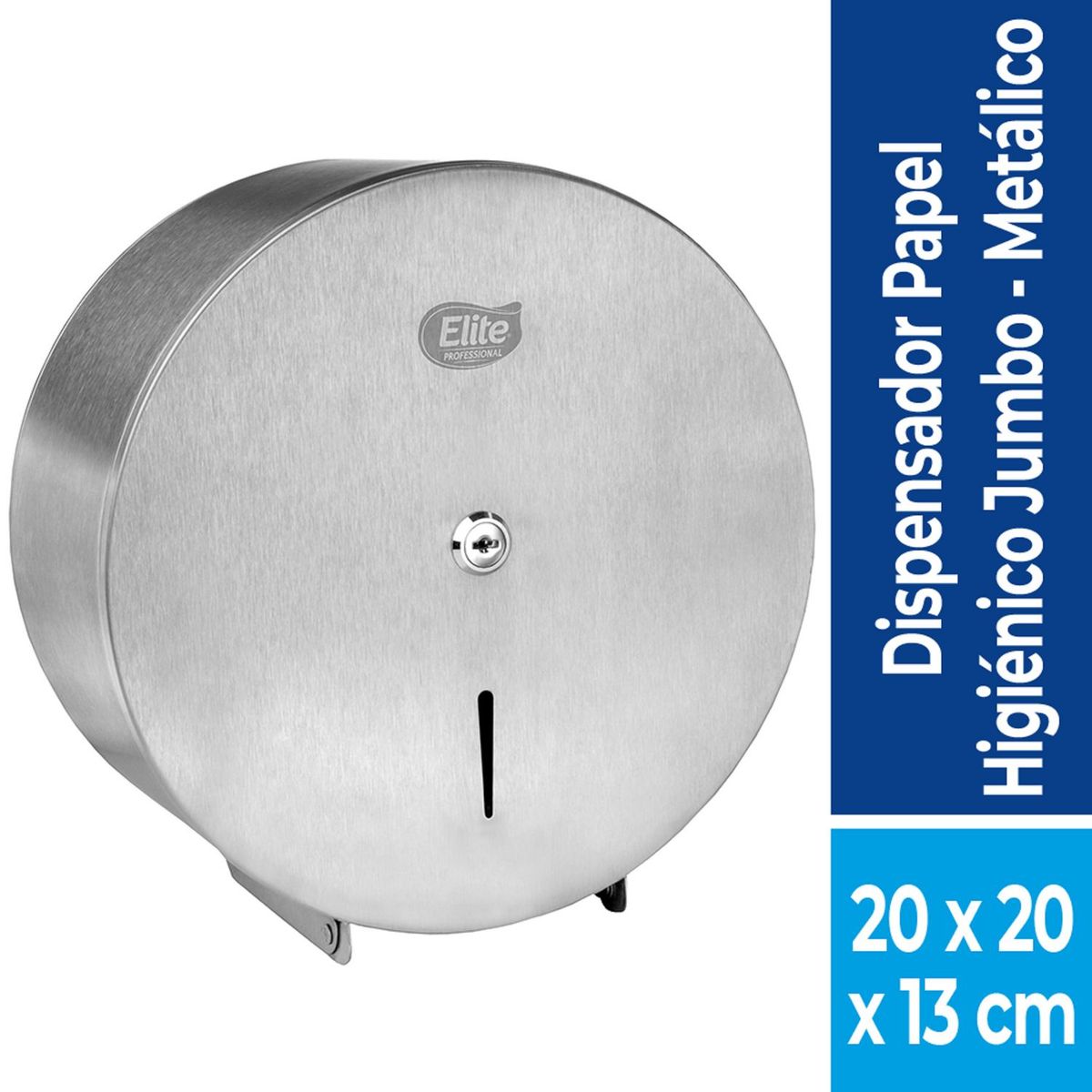 ELITE PROFESSIONAL - Dispensador de Papel Higiénico Inoxidable Elite