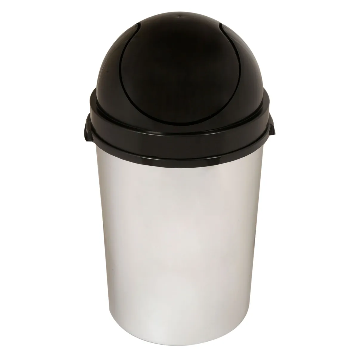 REYPLAST - Papelera de Plástico Reyplast Plateado 54.4L