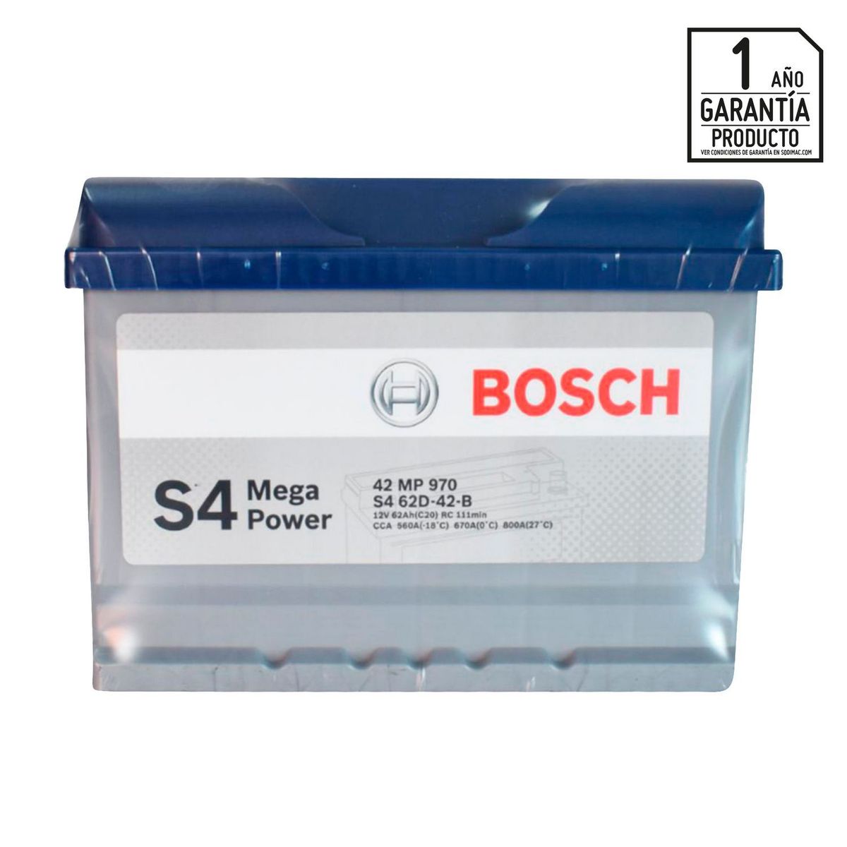 BOSCH - Batería para Auto Bosch 42MP S4 (S4 60D)BO