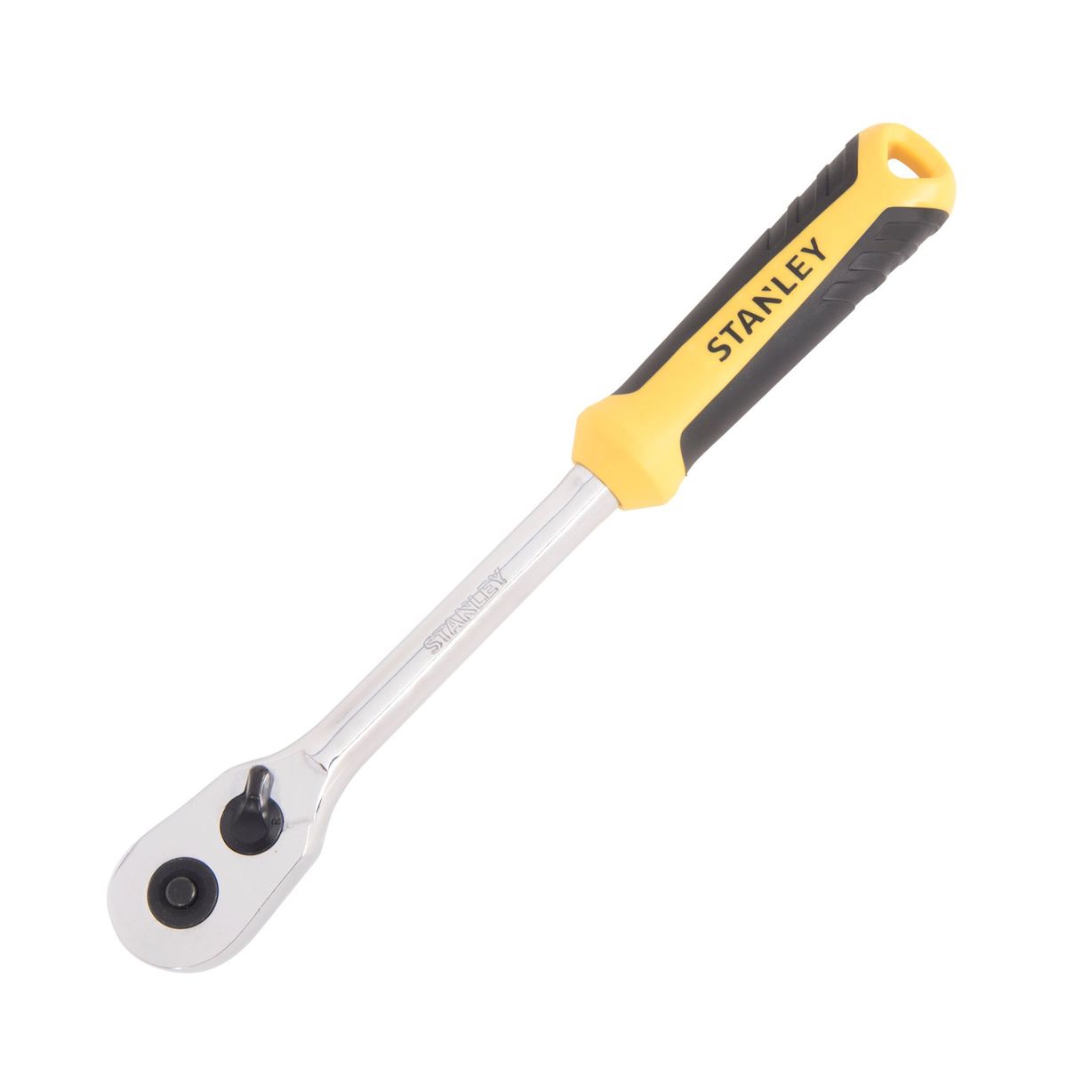 STANLEY - Ratchet Mango de Goma 3/8''