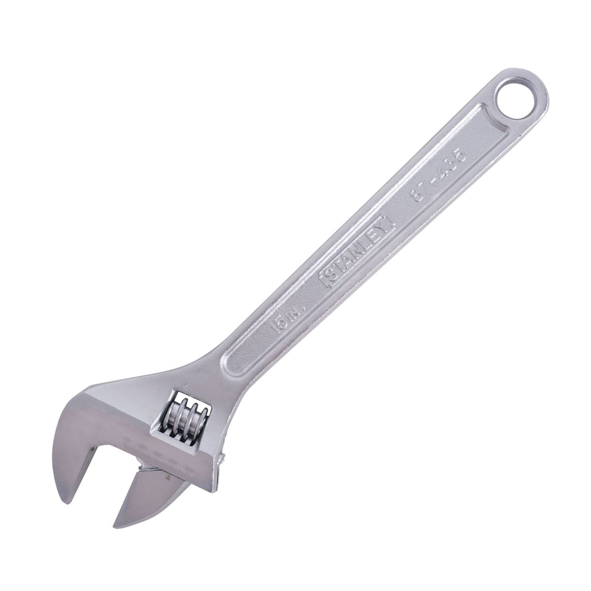 STANLEY - Llave Ajustable Cromada 15'' Plateado