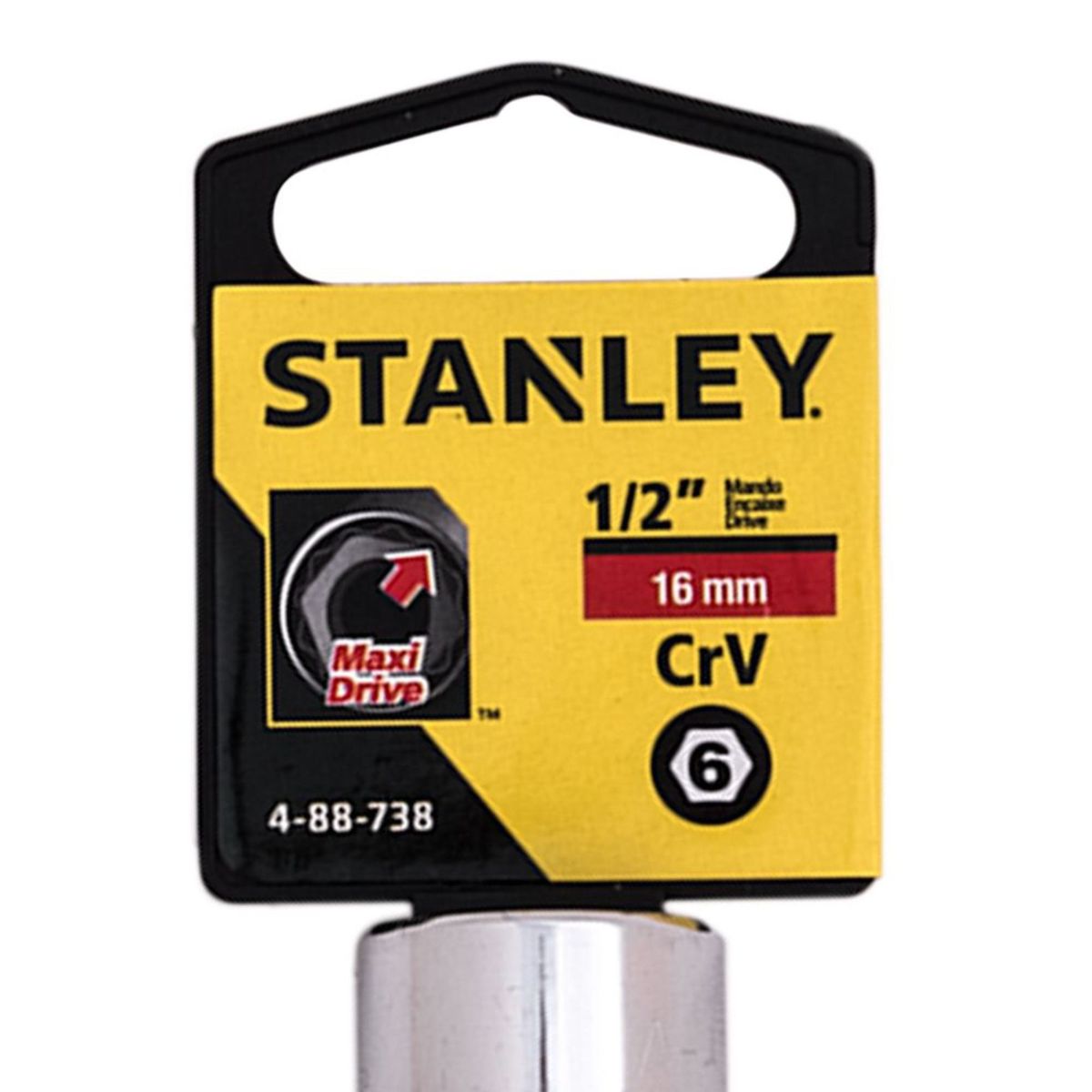 STANLEY - Dado 16 mm Encastre 1/2 Stanley