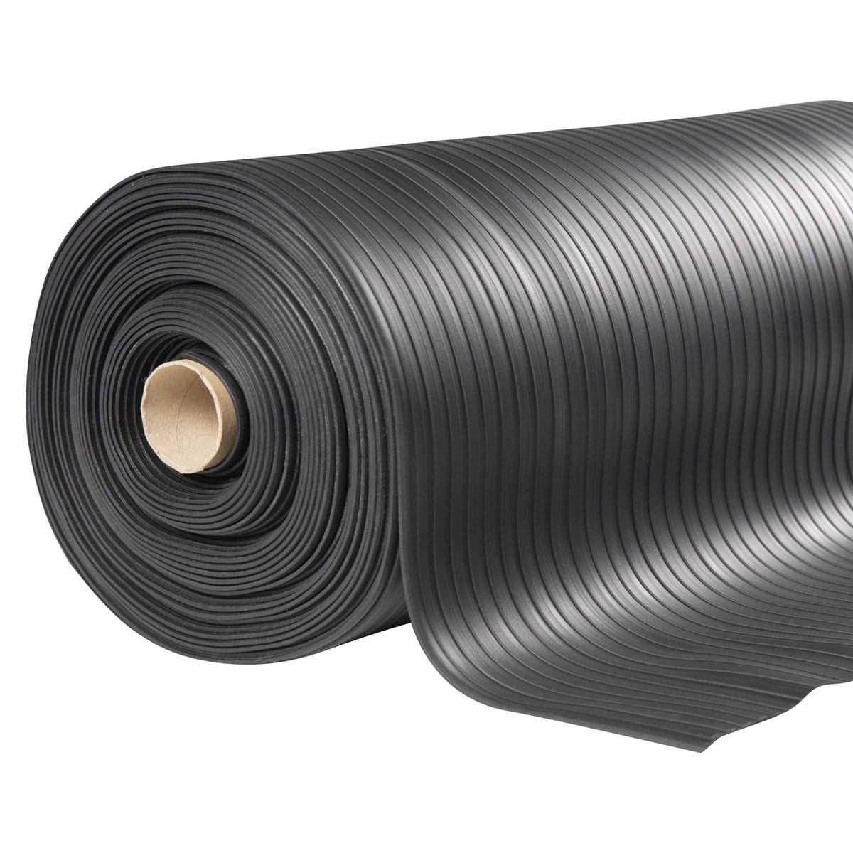 PISOPAK - Pisos Vinílico en Rollo Acanalado Negro - Venta por metro lineal