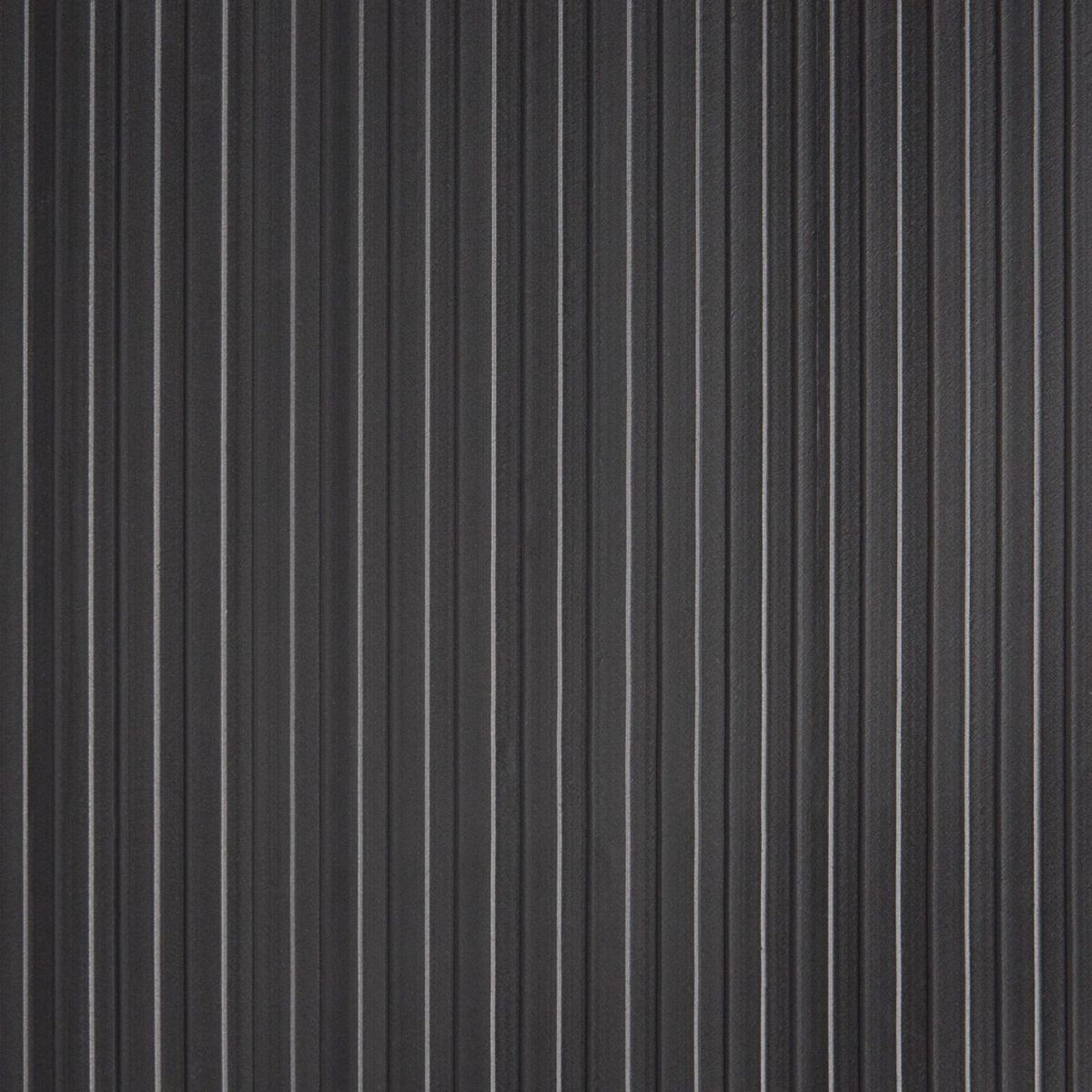 PISOPAK - Pisos Vinílico en Rollo Acanalado Negro - Venta por metro lineal