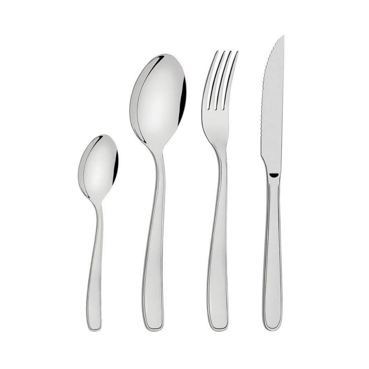 TRAMONTINA - Juego de Cubiertos 24 Piezas