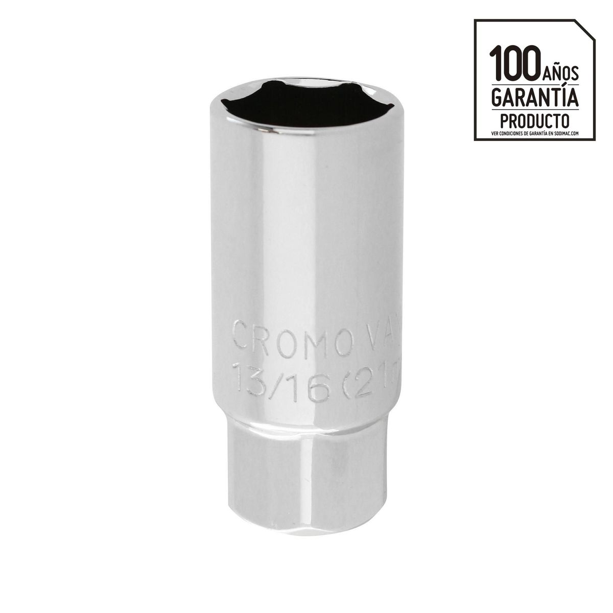 REDLINE - Dado De 13/16'' 21mm Cromo/Vanadio Redline