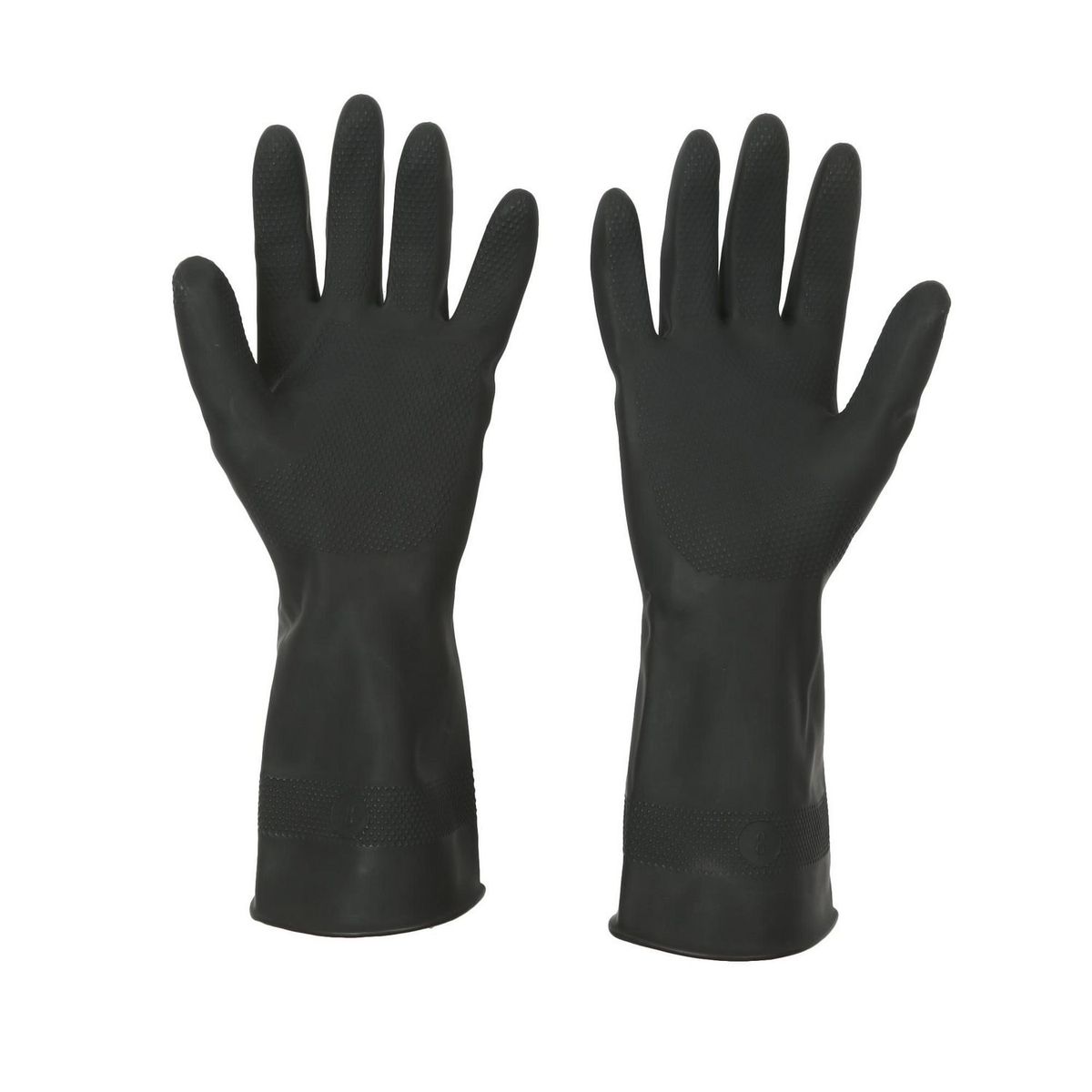 ETERNA - Guantes de Látex Clásico Talla M (8) - Negro