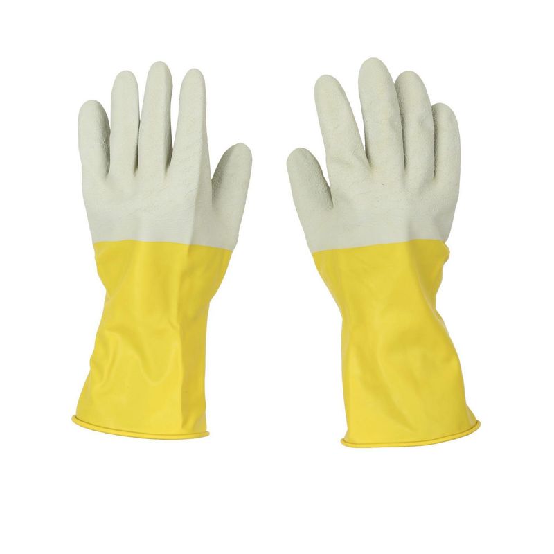 ETERNA - Guantes de Cocina Antideslizante Talla L (9)  - Amarillo