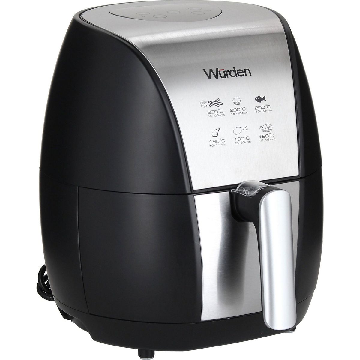 WURDEN - Freidora de Aire 3 L 1500W