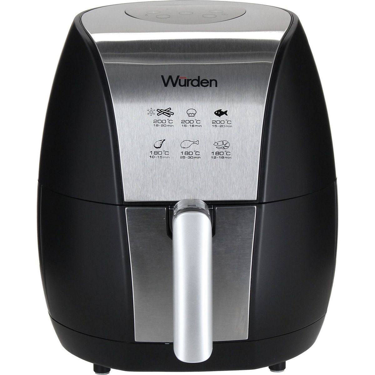 WURDEN - Freidora de Aire 3 L 1500W