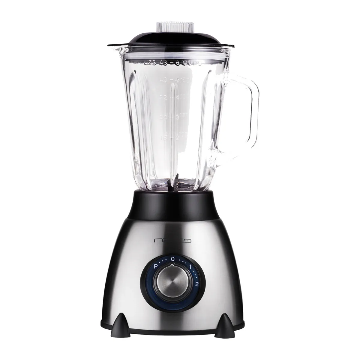 RECCO - Licuadora 1.5 Litros 550W Recco RL-BLS066D Gris 