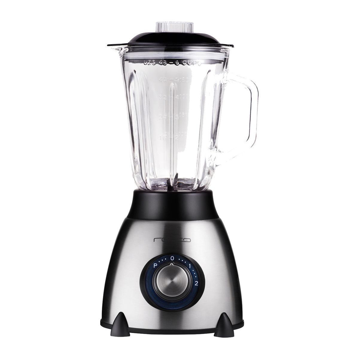 RECCO - Licuadora 1.5 Litros 550W Recco RL-BLS066D Gris 