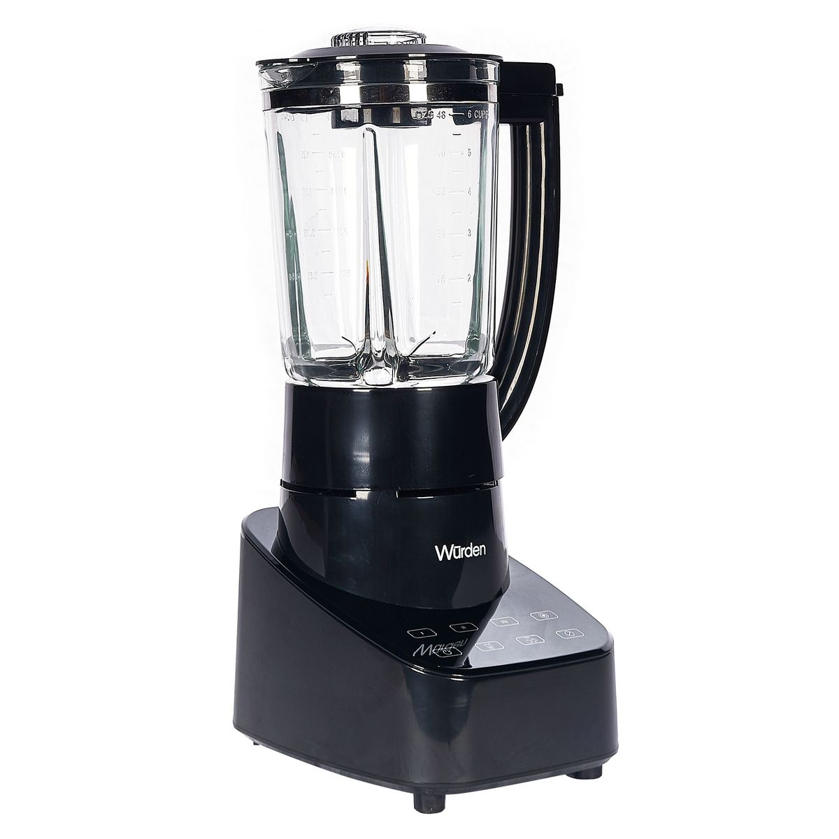 WURDEN - Licuadora 1.5L Panel Digital Negra