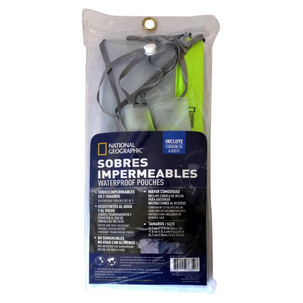 NATIONAL GEOGRAPHIC - Sobres Impermeables - National Geographic