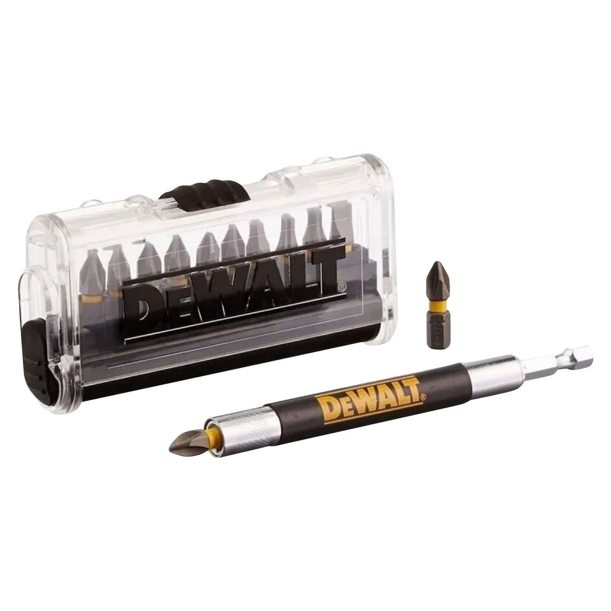 DEWALT - Set de Puntas Acero MaxFit y Guía Magnética de 6'' DWA2099 Dewalt