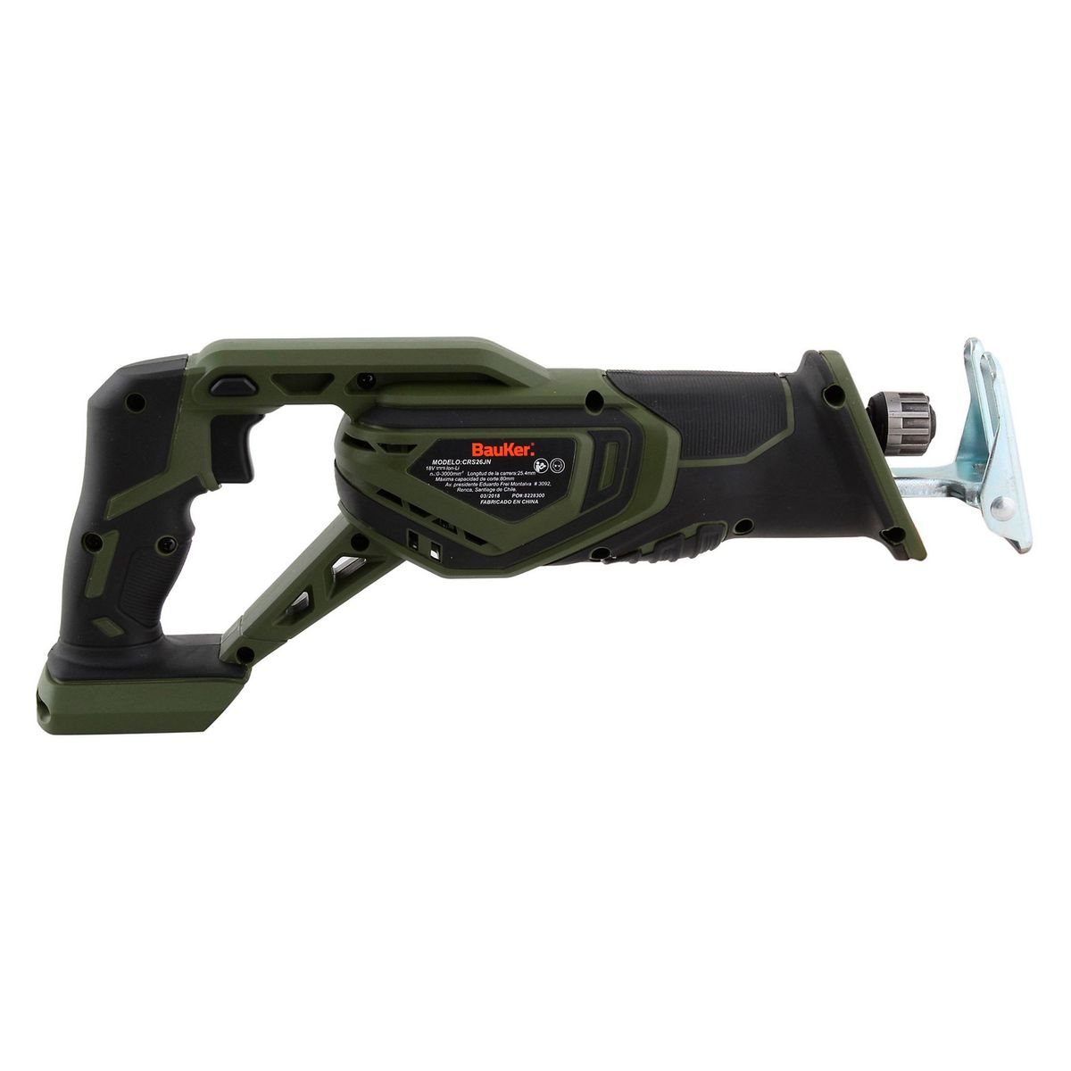 BAUKER - Sierra Sable Free Power Bauker Inalámbrica 18V (Sin batería)