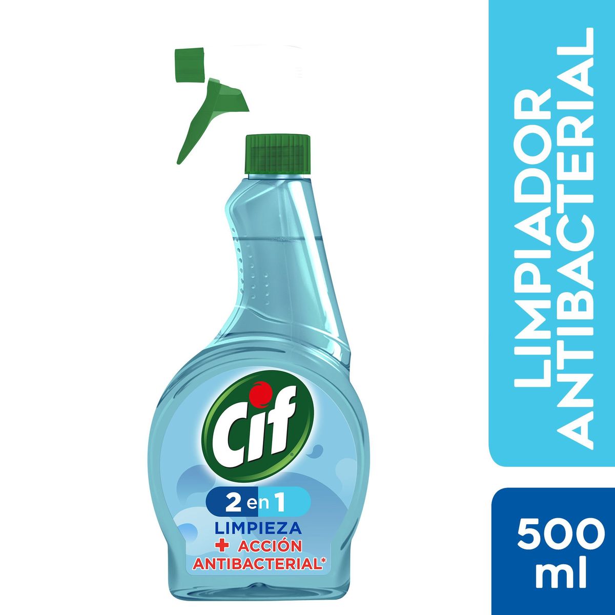 CIF - Limpiador Antibacterial CIF 500 ml.