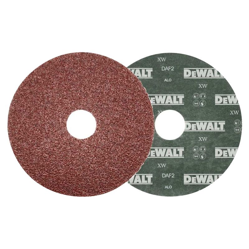 DEWALT - Disco de Fibra de Óxido de Aluminio para acero 7" Grano 36 DAF20036D7 Dewalt