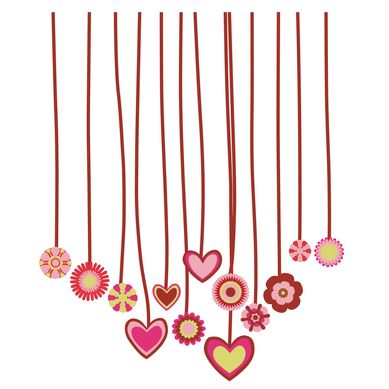Vinil Decorativo Corazones 1x1.20m 