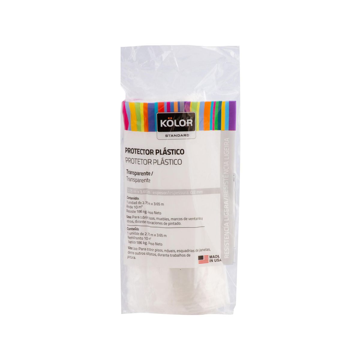 KOLOR - Protector Transparente 2.7x3.6m