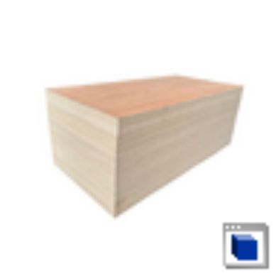 Triplay tipo Lupuna 4mm 1.22x2.44m