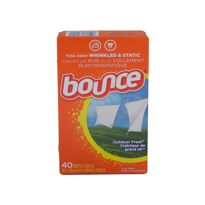 BOUNCE - Hojas Suavizantes de Tela Outdoor Fresh Bounce 40 unid.