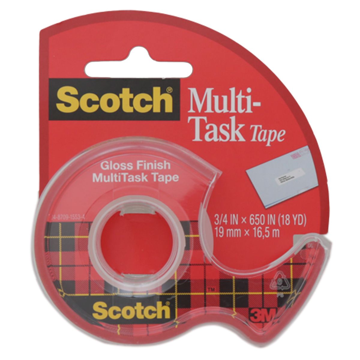 3M - Cinta Scotch Cristal 19 mm. x 16.5 m.