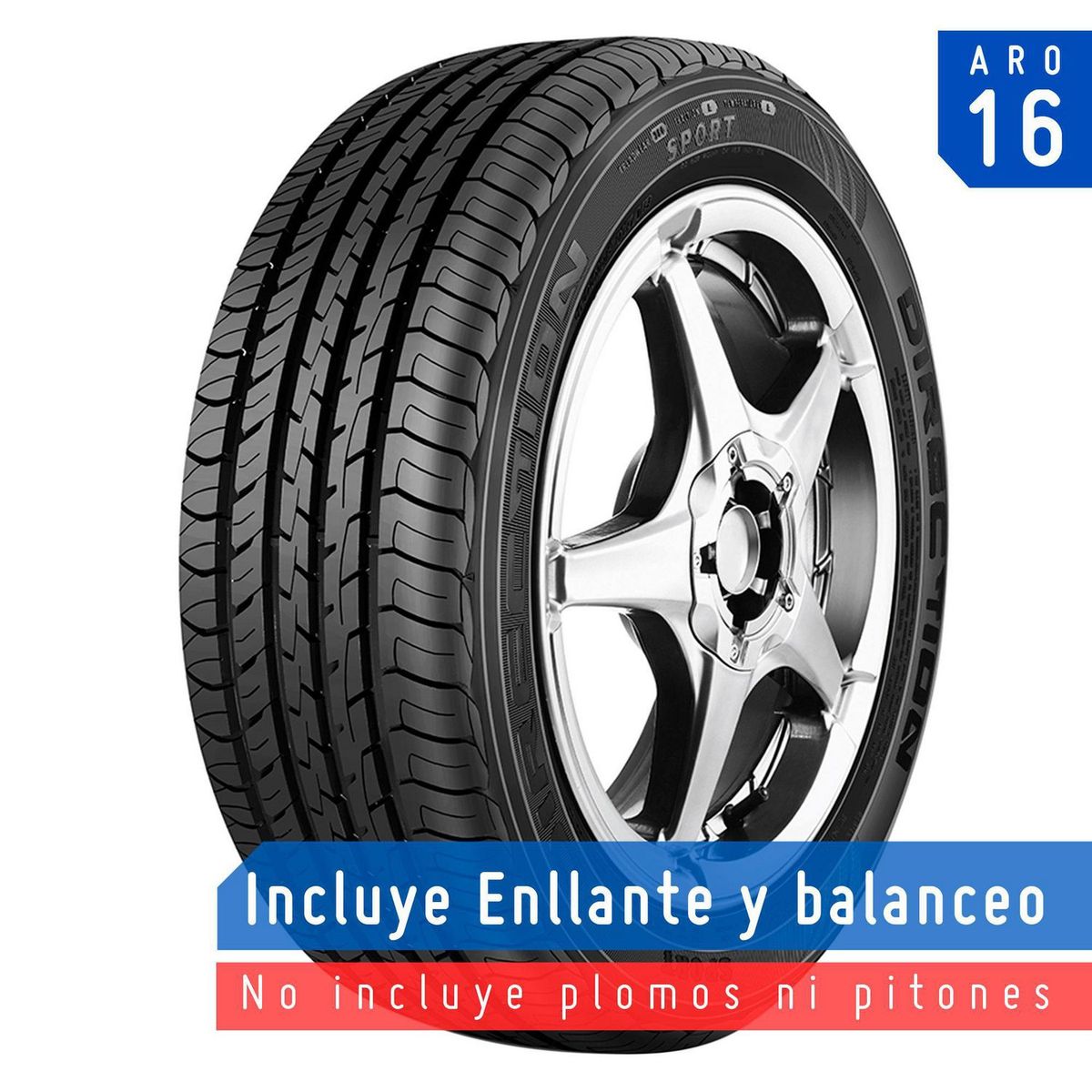 GOODYEAR - Llanta Goodyear Direction Sport 205/55 R16 91H