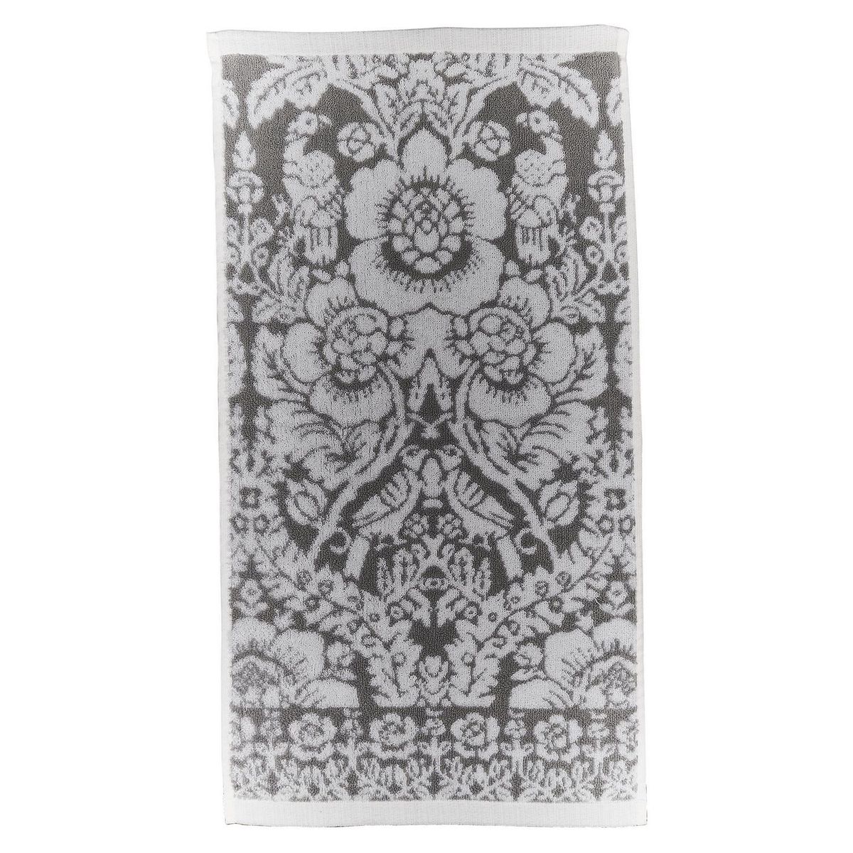 JUST HOME COLLECTION - Toalla de Baño de Mano de Algodón Garden 34x62cm Gris