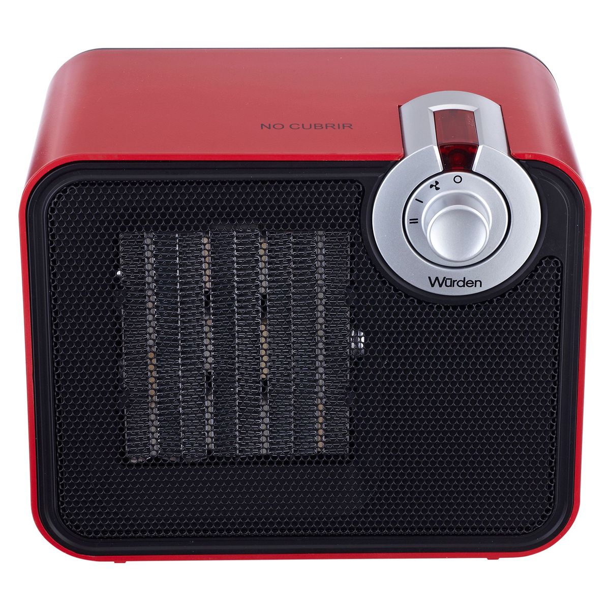 WURDEN - Termoventilador Wurden 1500W 15m2 PC-004-9C Rojo