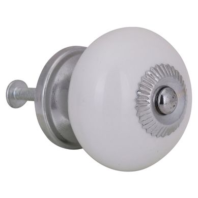 Pack de 2 Perillas Blanco 40 mm.