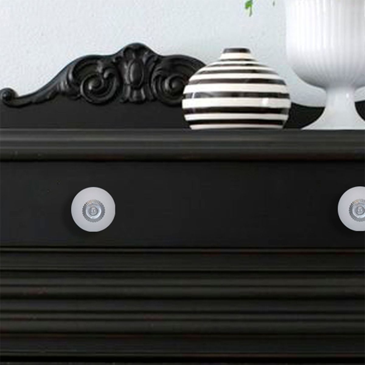 FIXSER - Pack de 2 Perillas Blanco 40 mm.