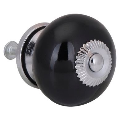 Pack de 2 Perillas Negro 40 mm.