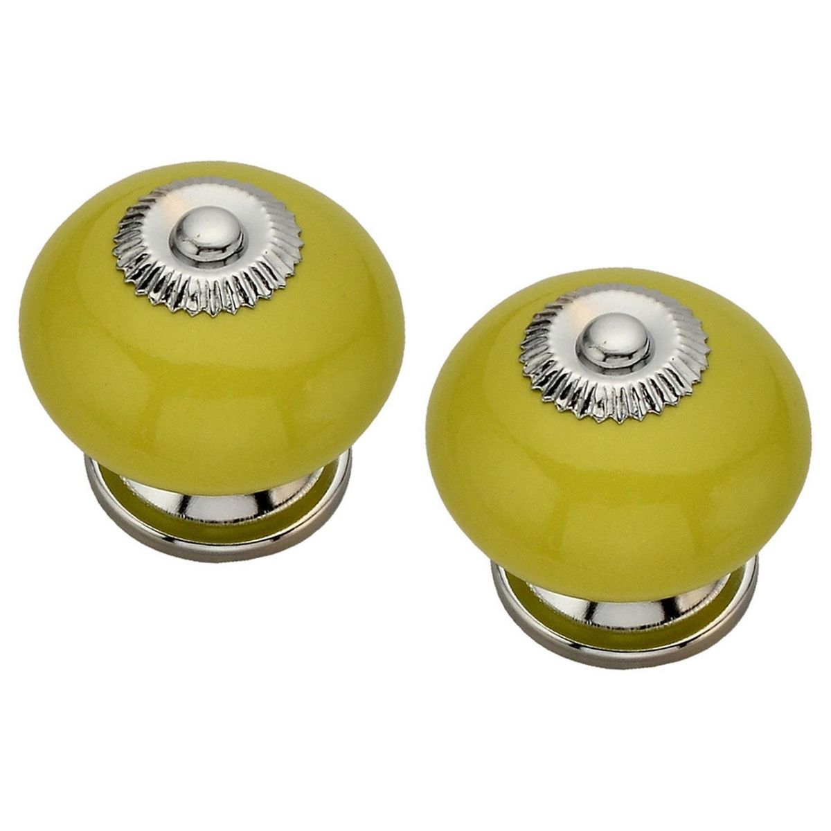 FIXSER - Tirador Perilla 40 mm Pistacho x2