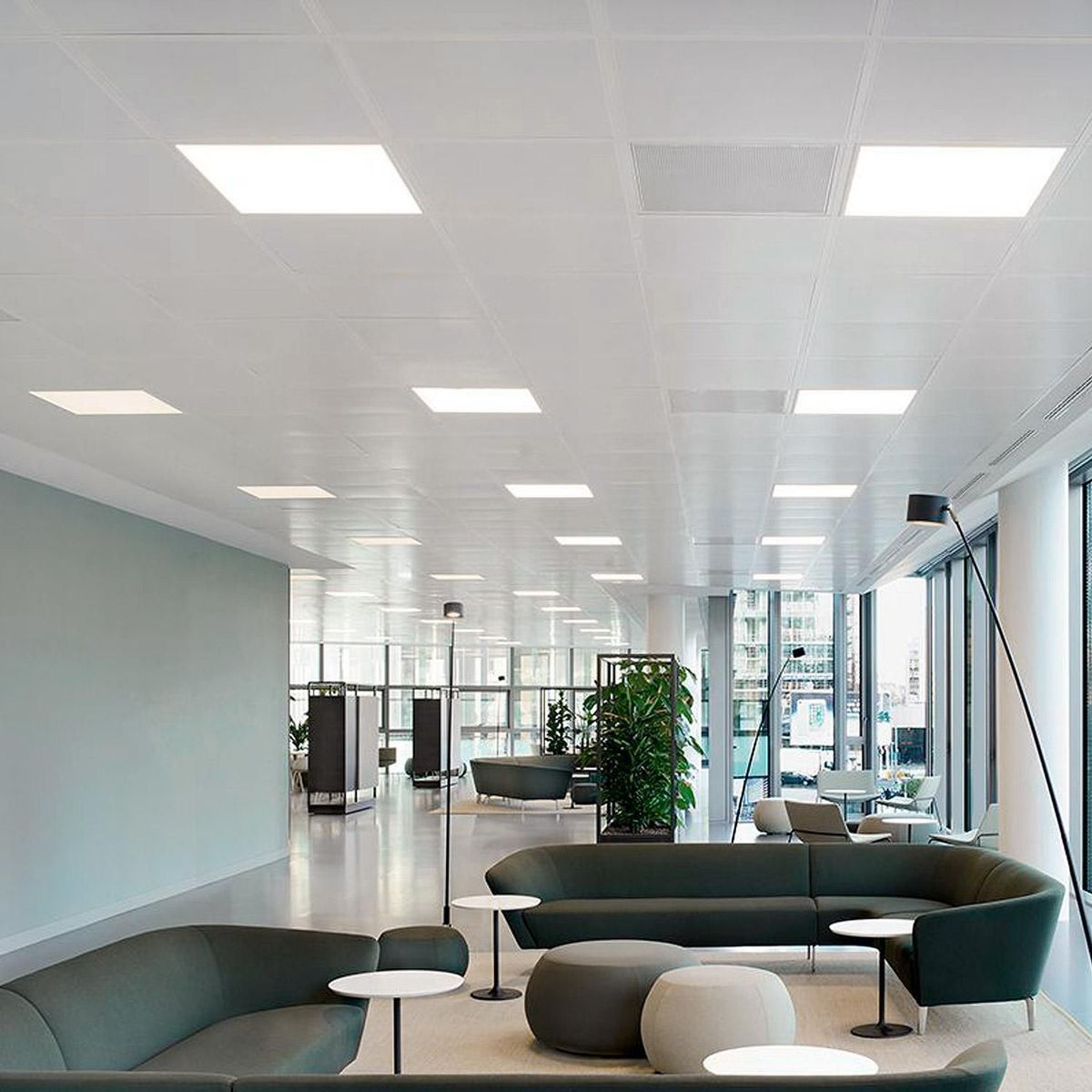 LIGHTECH - Panel LED para Empotrar 48W 3800lm Luz Intermedia 60x60cm