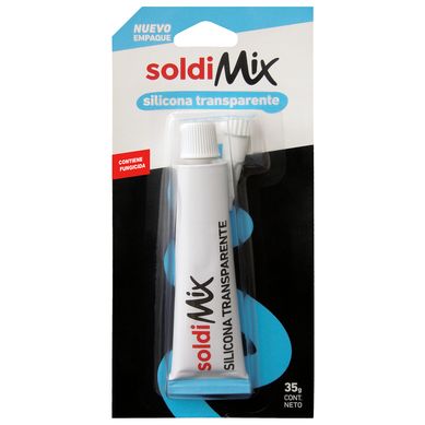 Silicona Transparente Soldimix 35 gr