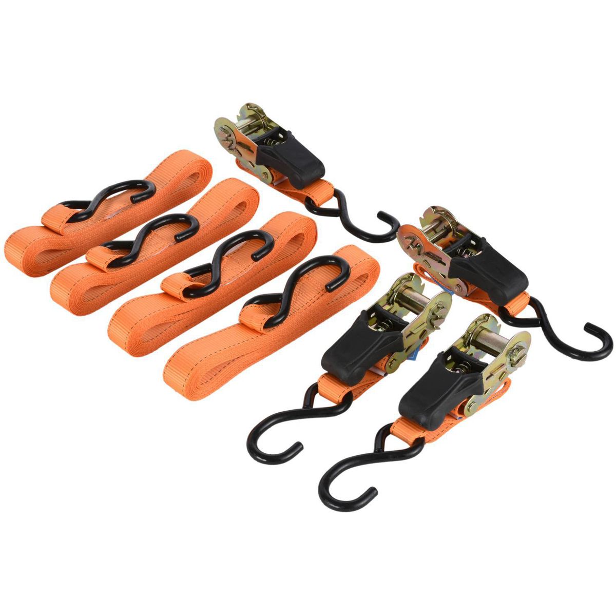 AUTOSTYLE - Set de 4 Correas Ratchet 5m Autostyle