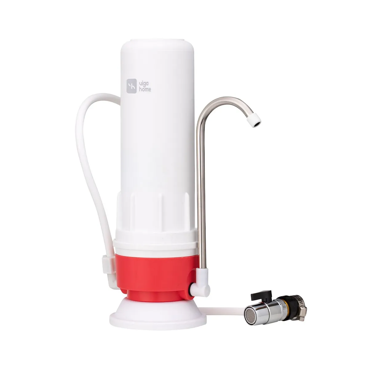 VIGAHOME - Purificador de Agua Sobre Lavadero Single Carbón