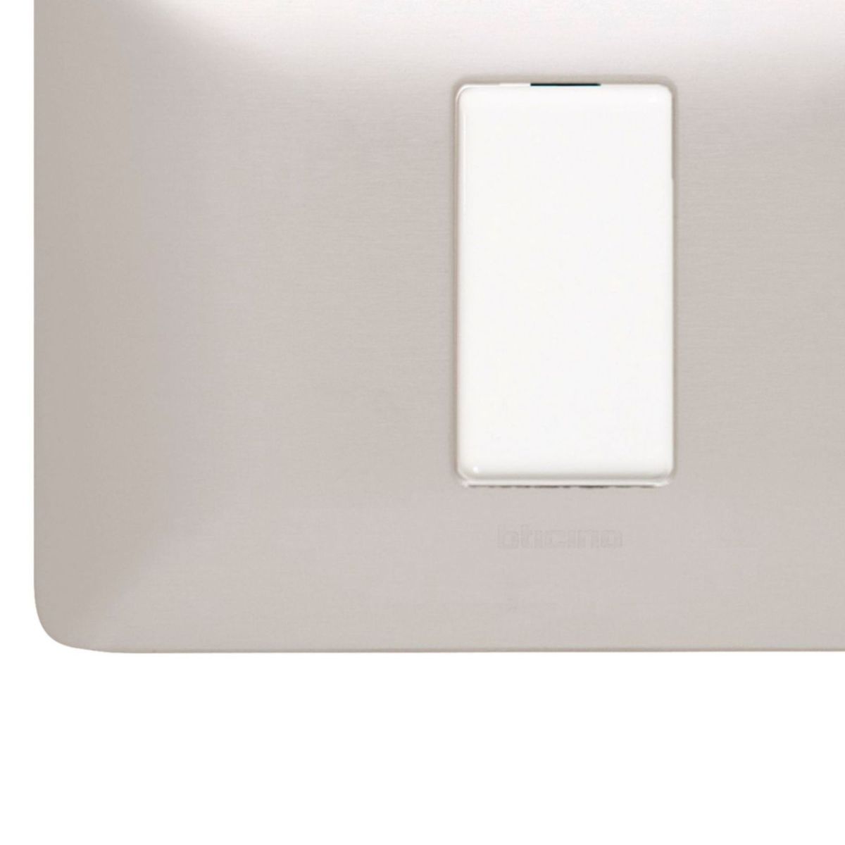 BTICINO - Interruptor Simple Bticino Matix Gris Aluminio
