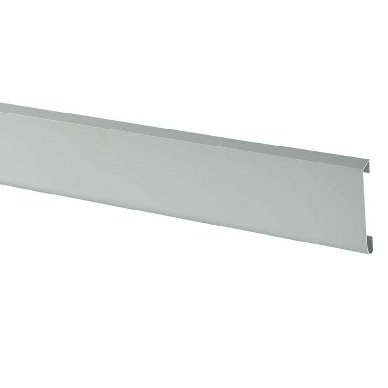 KANTU - Zócalo Pasacable Aluminio Mate 240x7cm