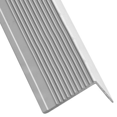 Borde para escaleras 240x2.5cm Aluminio