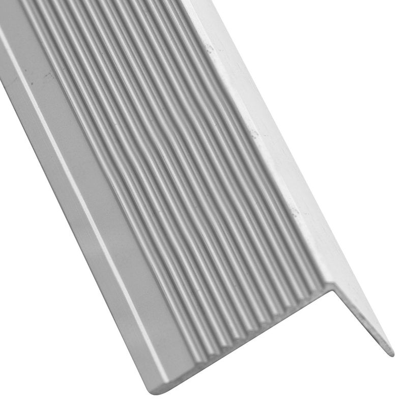 KANTU - Borde para escaleras 240x2.5cm Aluminio