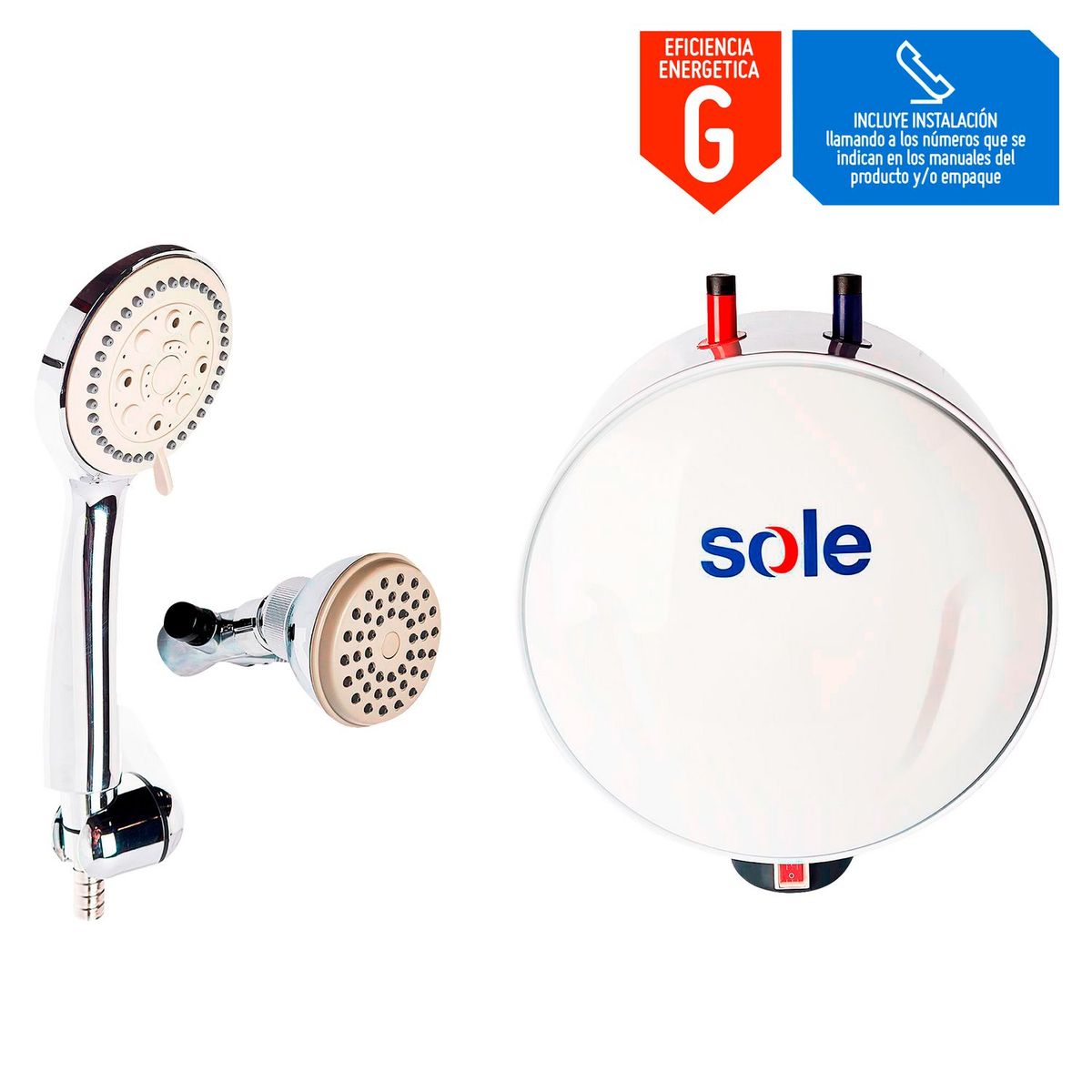 SOLE - Terma Eléctrica Sole Nueva Solución 20 litros