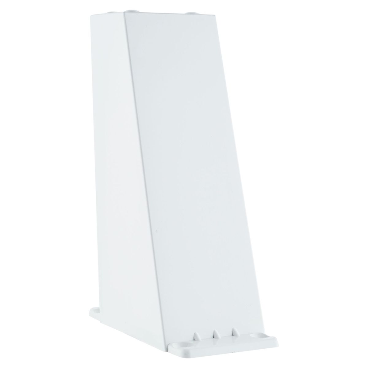 FIXSER - Patas para Muebles inclinada ABS Blanco 120 mm