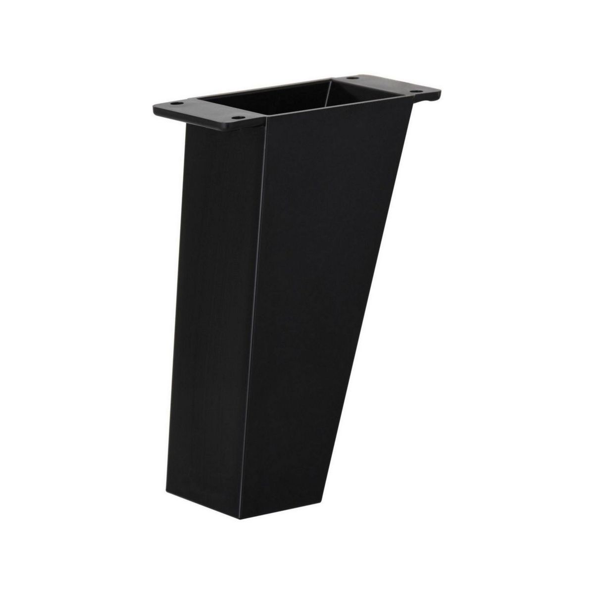 FIXSER - Patas para Muebles inclinada ABS 120 mm Negro