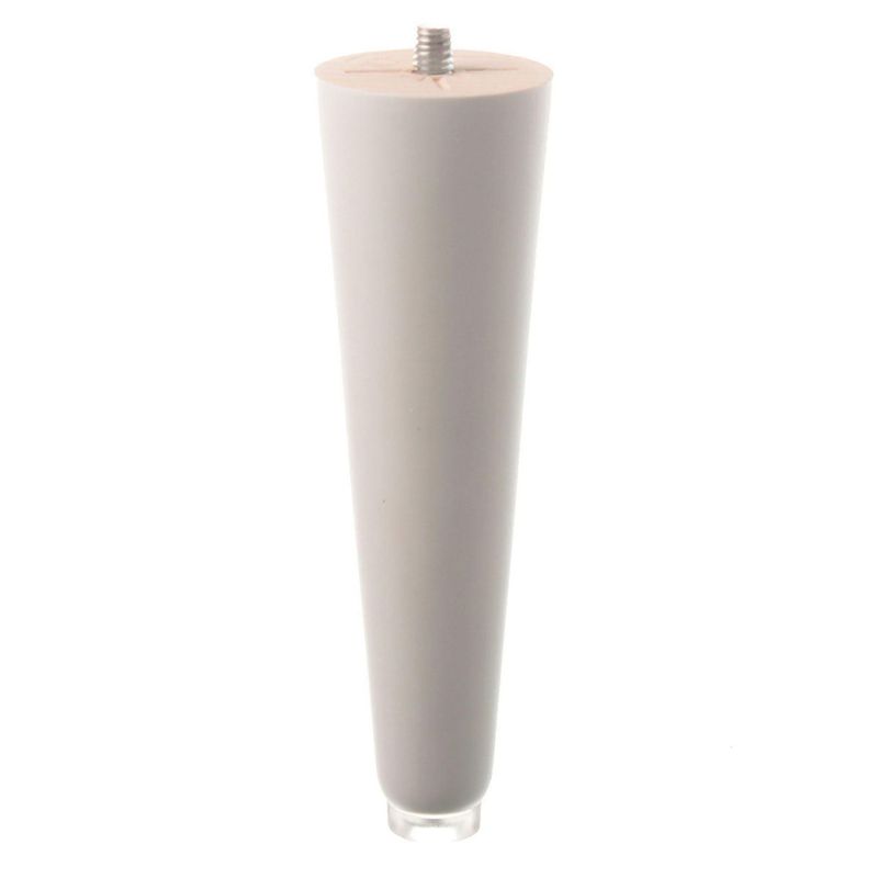 FIXSER - Pata de Madera Cónica 150mm Blanco