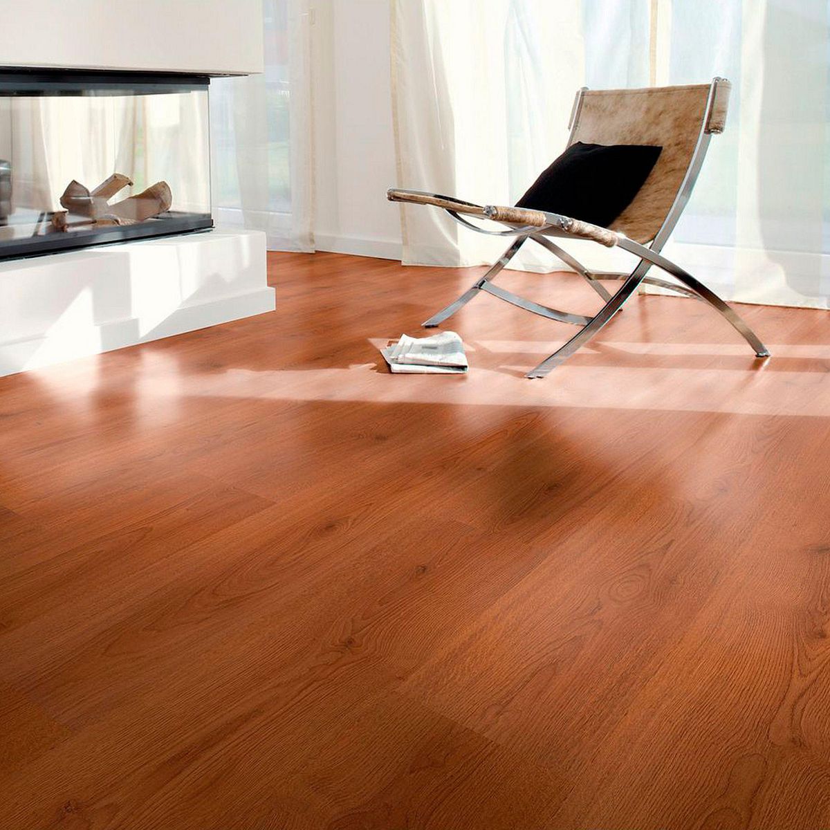 HOLZTEK - Piso Laminado Trend OAK Marrón AC4 8mm 2.131m2